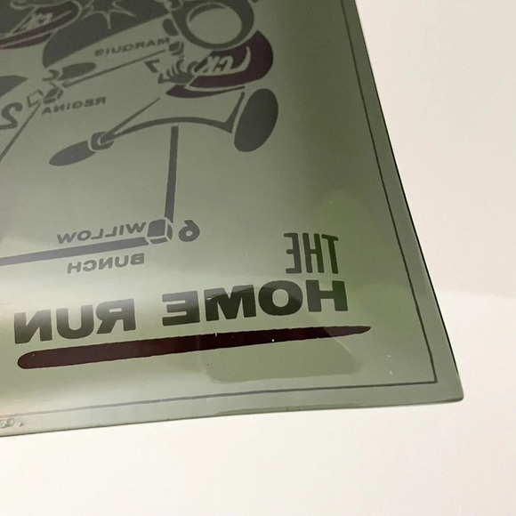 Vtg CKCK TV The Home Run Station Glass Tray Plate  Regina Advertising 9 x 7 In - Picture 16 of 16